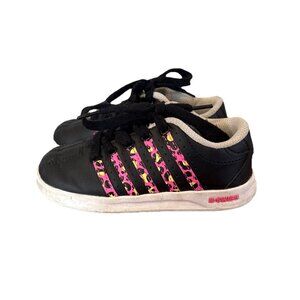 K-Swiss Classic Lx Lace Up  Girls Black Sneakers Casual Shoes Toddler 9 Pink